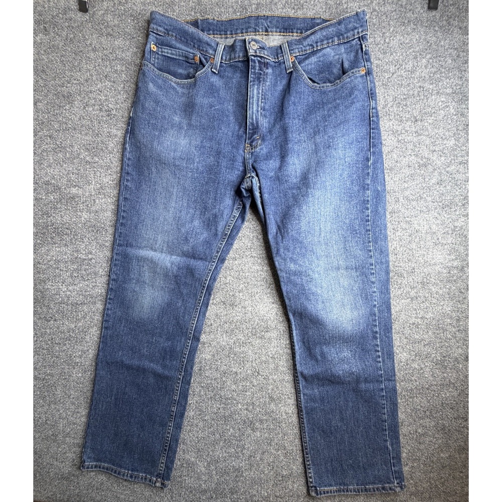 Levi's 559 Men's Blue Demin Jeans Relaxed Fit Straight Leg Size 38 X 34